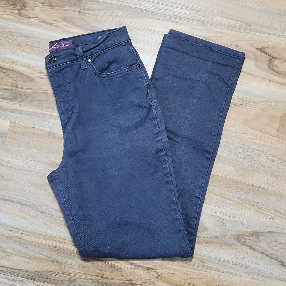 🩵Gloria Vanderbilt Gray High Rise Amanda Jeans Size 6